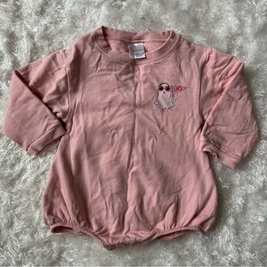 In My Jammers Sweatshirt Bubble Romper